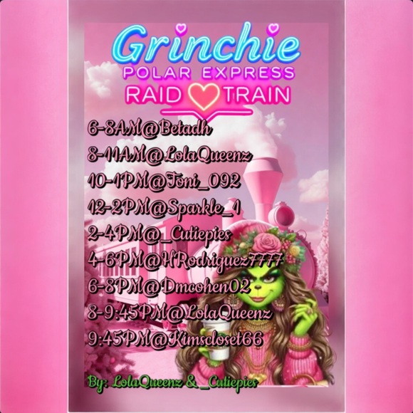 Other - LOLAQUEENZ🦄MIAMI 305 RAID TRAIN🚂MARATHON